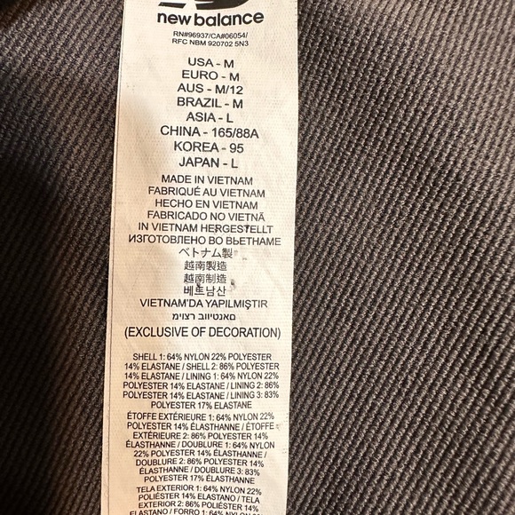 New Balance Deep Blue Jacket - Picture 10 of 15